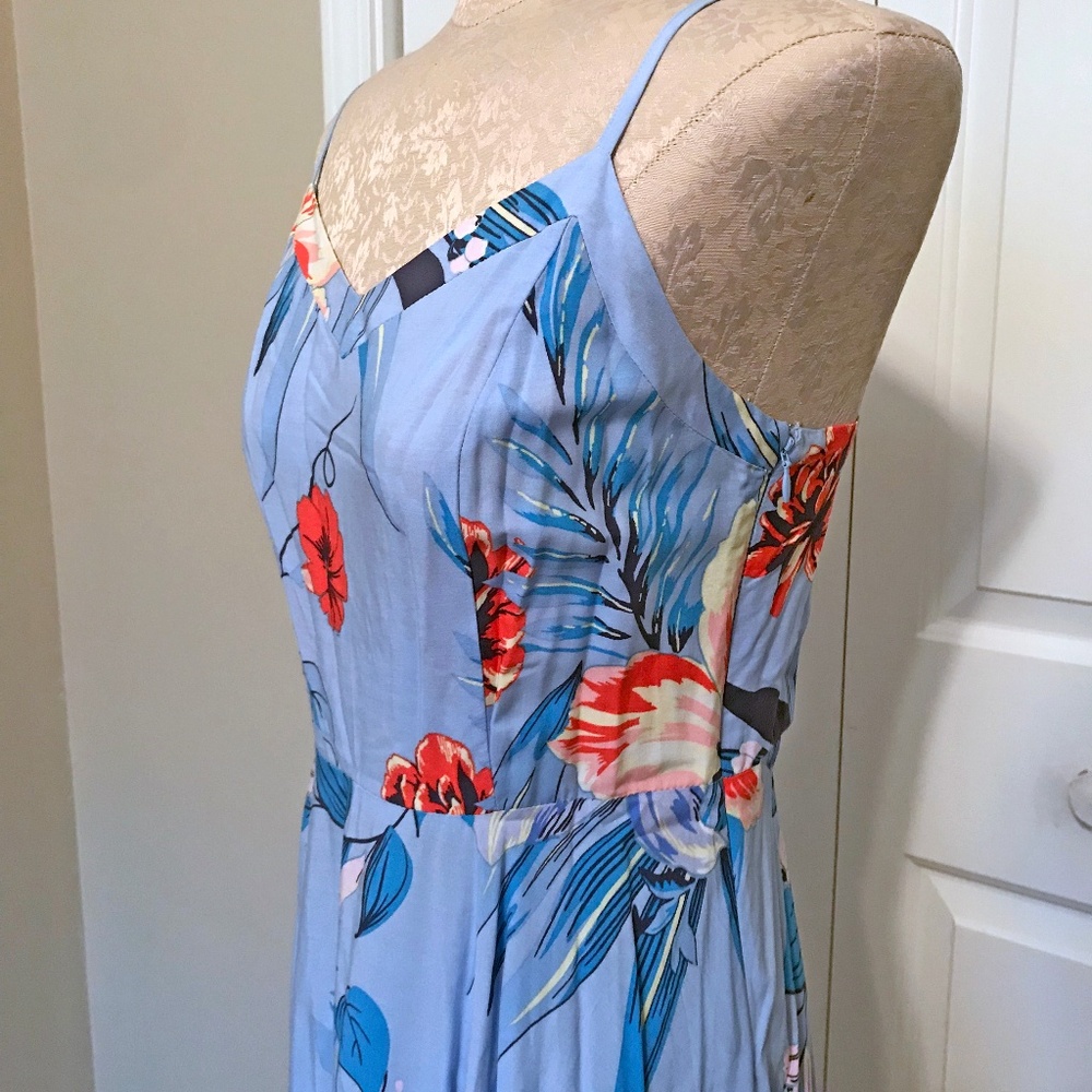 Old Navy Floral Fit & Flare Dress